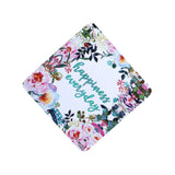 Hamster London Wooden Coasters for Home Set of 6 (happiness everday)