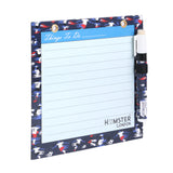 Hamster London Magnetic White Board - Dry, Erase. Can Be Stuck On Refrigerator Or Any Metal Surface,Good Gift for Any Occasion ( FOOTBALL)