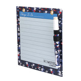 Hamster London Magnetic White Board - Dry, Erase. Can Be Stuck On Refrigerator Or Any Metal Surface,Good Gift for Any Occasion ( FOOTBALL)