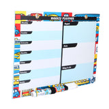 Hamster London Magnetic White Board - Dry, Erase. Can Be Stuck On Refrigerator Or Any Metal Surface,Good Gift for Any Occasion (transport)