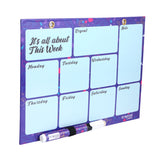 Hamster London Magnetic White Board - Dry, Erase. Can Be Stuck On Refrigerator Or Any Metal Surface,Good Gift for Any Occasion ( unicorn)