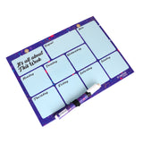 Hamster London Magnetic White Board - Dry, Erase. Can Be Stuck On Refrigerator Or Any Metal Surface,Good Gift for Any Occasion ( unicorn)