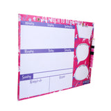 Hamster London Magnetic White Board - Dry, Erase. Can Be Stuck On Refrigerator Or Any Metal Surface,Good Gift for Any Occasion ( Lolipop )