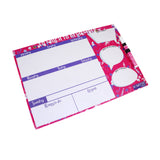 Hamster London Magnetic White Board - Dry, Erase. Can Be Stuck On Refrigerator Or Any Metal Surface,Good Gift for Any Occasion ( Lolipop )