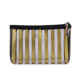 Hamster London Gold Strip Pouch