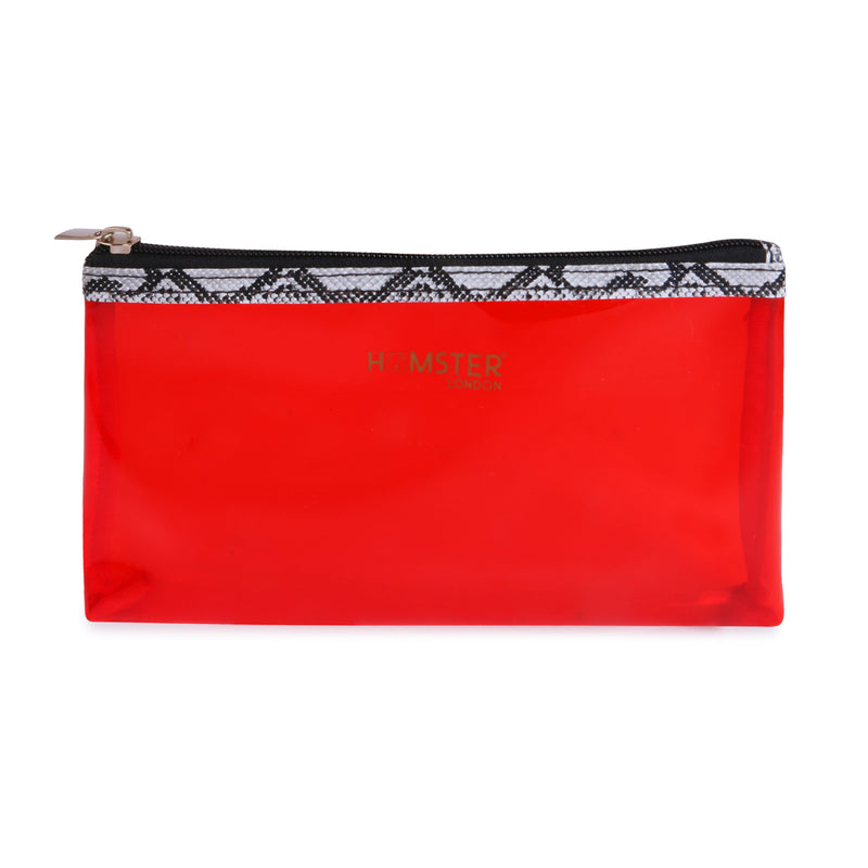 Hamster London Red Leopard Pouch