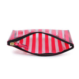 Hamster London pink retro stripe Pouch