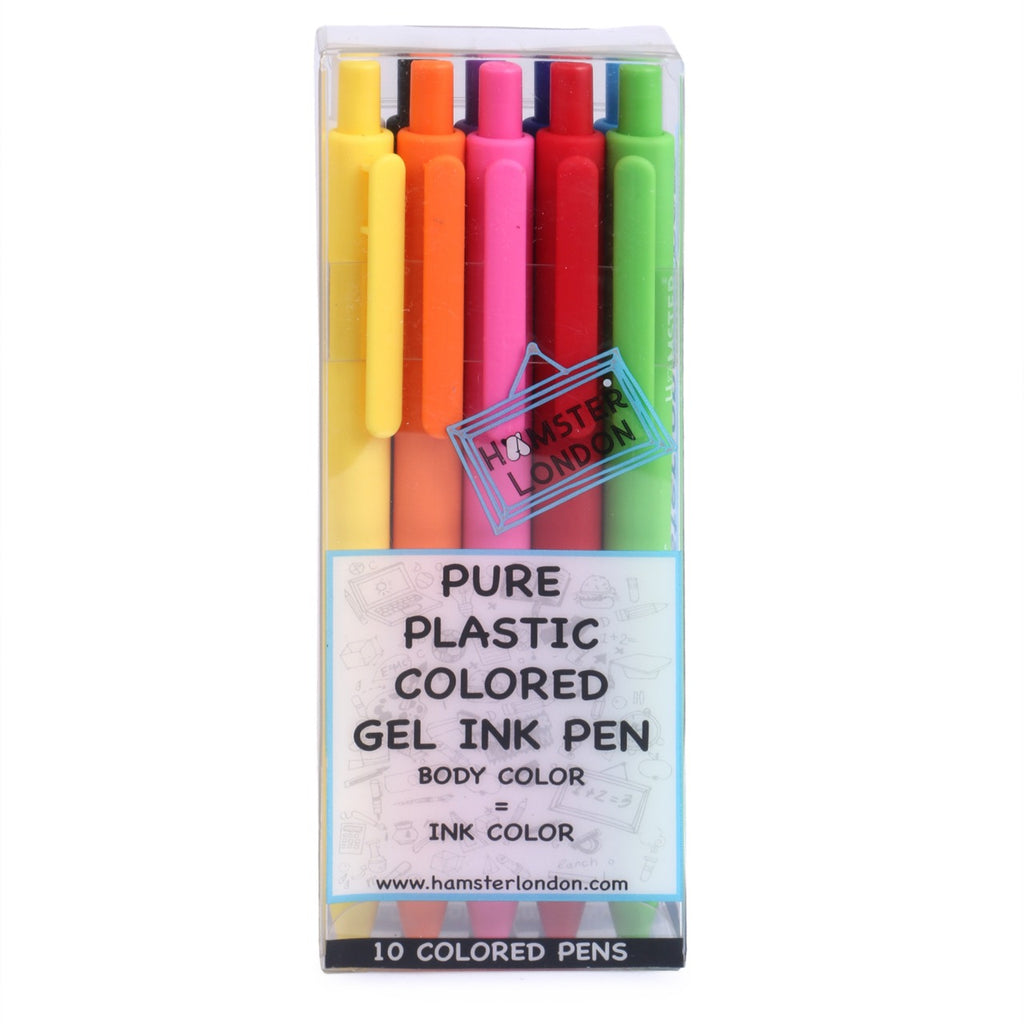 Hamster London Pure plastic colored gel ink pen