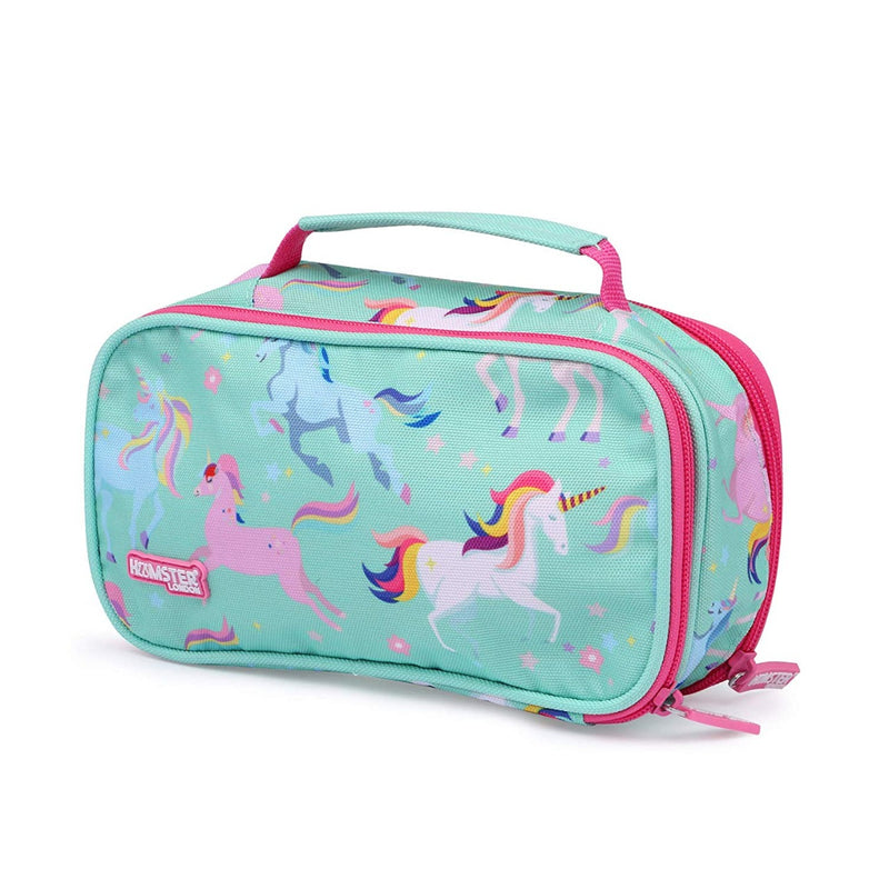 Hamster London Double Zipper Pencil Case (Unicorn)