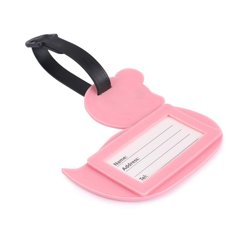 Hamster London Luggage Tag Set/Travel Tags Messages - Pack of 2 (Swan)