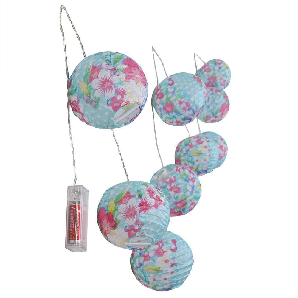 Hamster London Lucky Paper Lamp Lights for Party Home Decor (Floral)