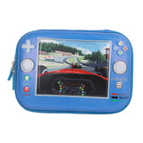 Hamster Hardtop Pencil Pouch - Racing Game Blue