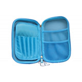 Hamster Hardtop Pencil Pouch - Racing Game Blue