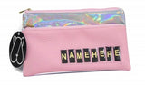 Hamster Customisable Name Pouch Pink